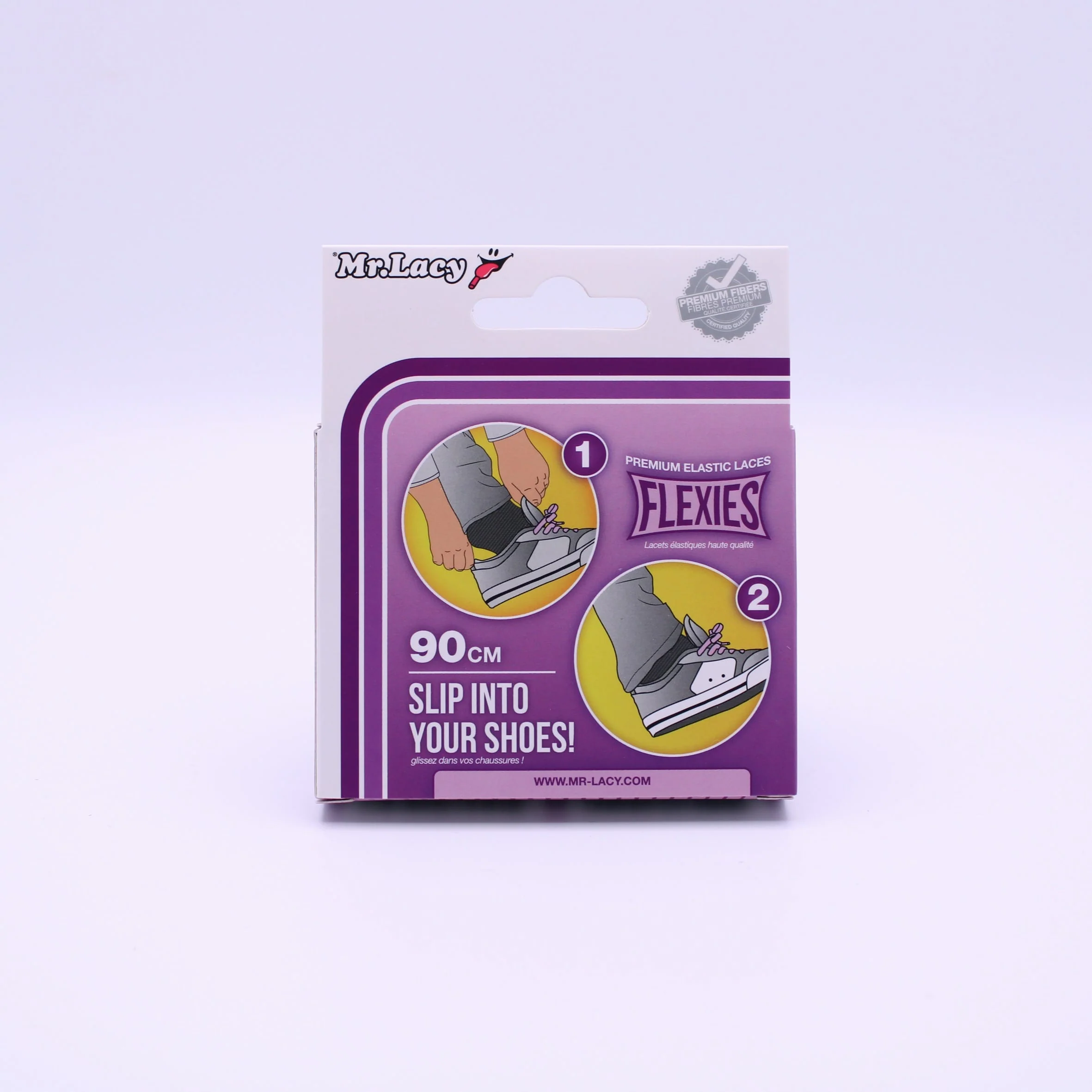 Flexies Shoelaces · Violet