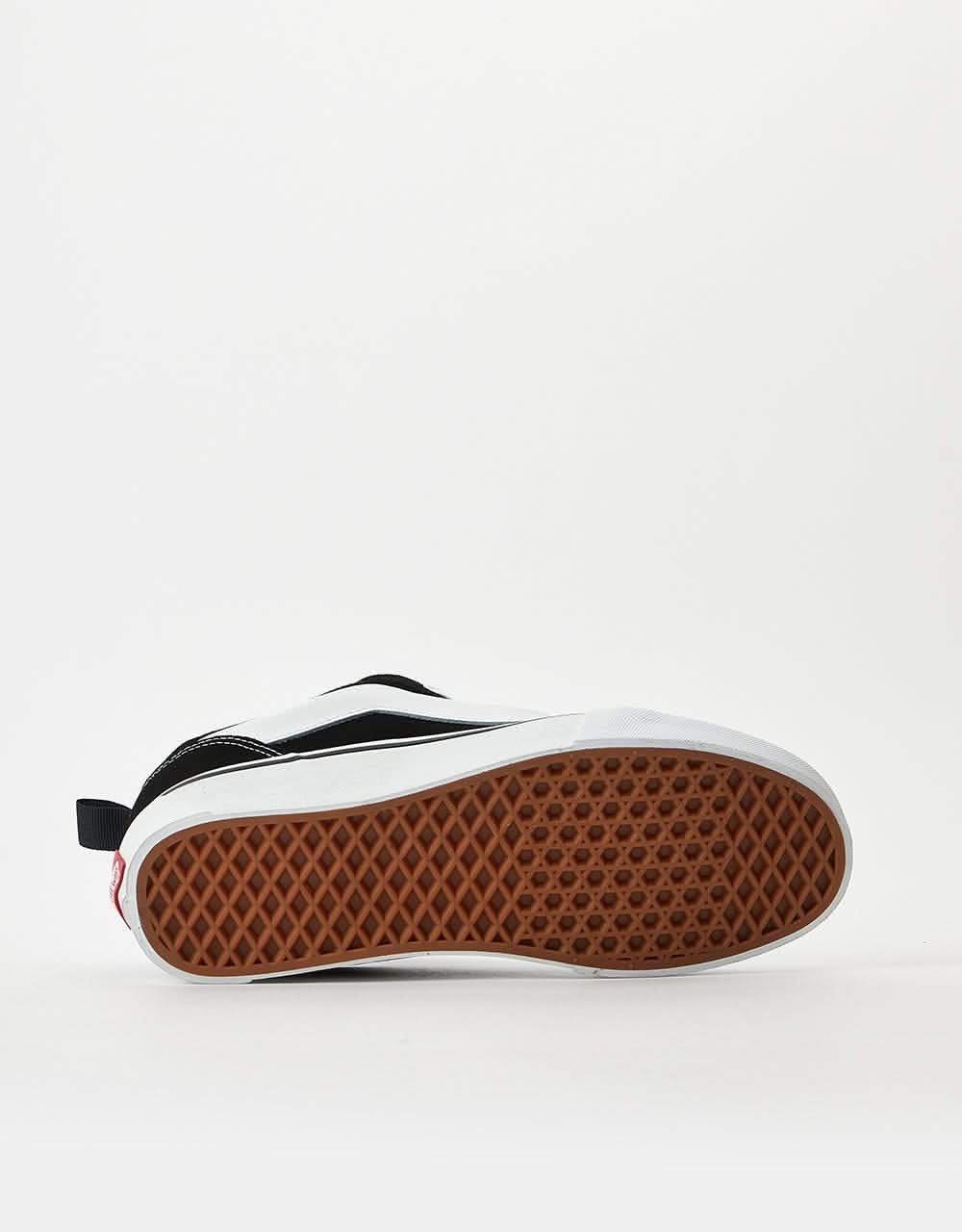 Vans Knu Skool Skate Shoes - Black/True White