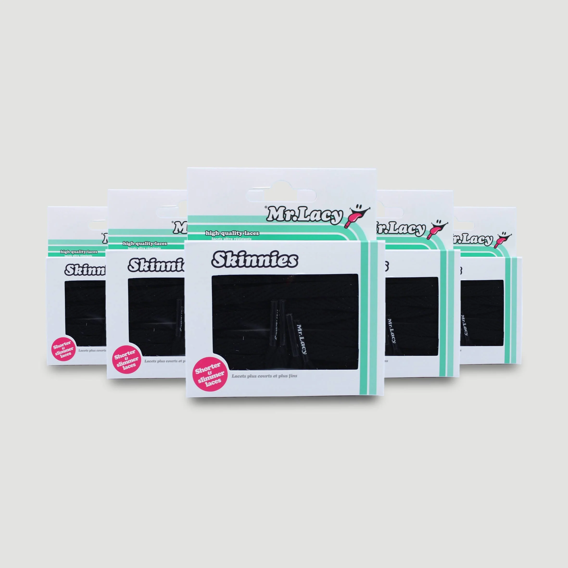 Skinnies Shoelaces · Black