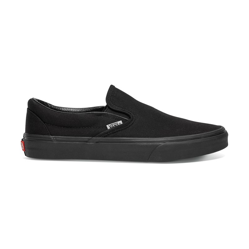 Customs Black Slip-On Wide