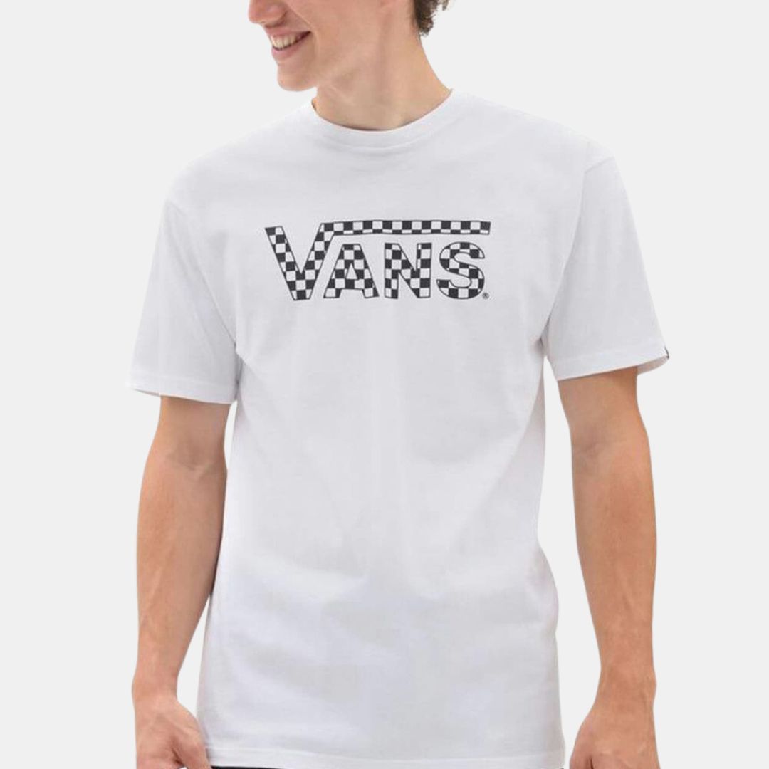 Vans Checkered T-Shirt White Black