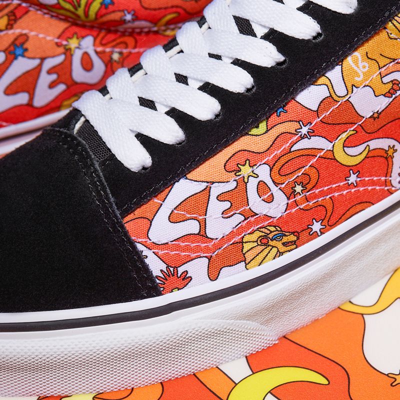 Customs Colorful Zodiac Leo Old Skool