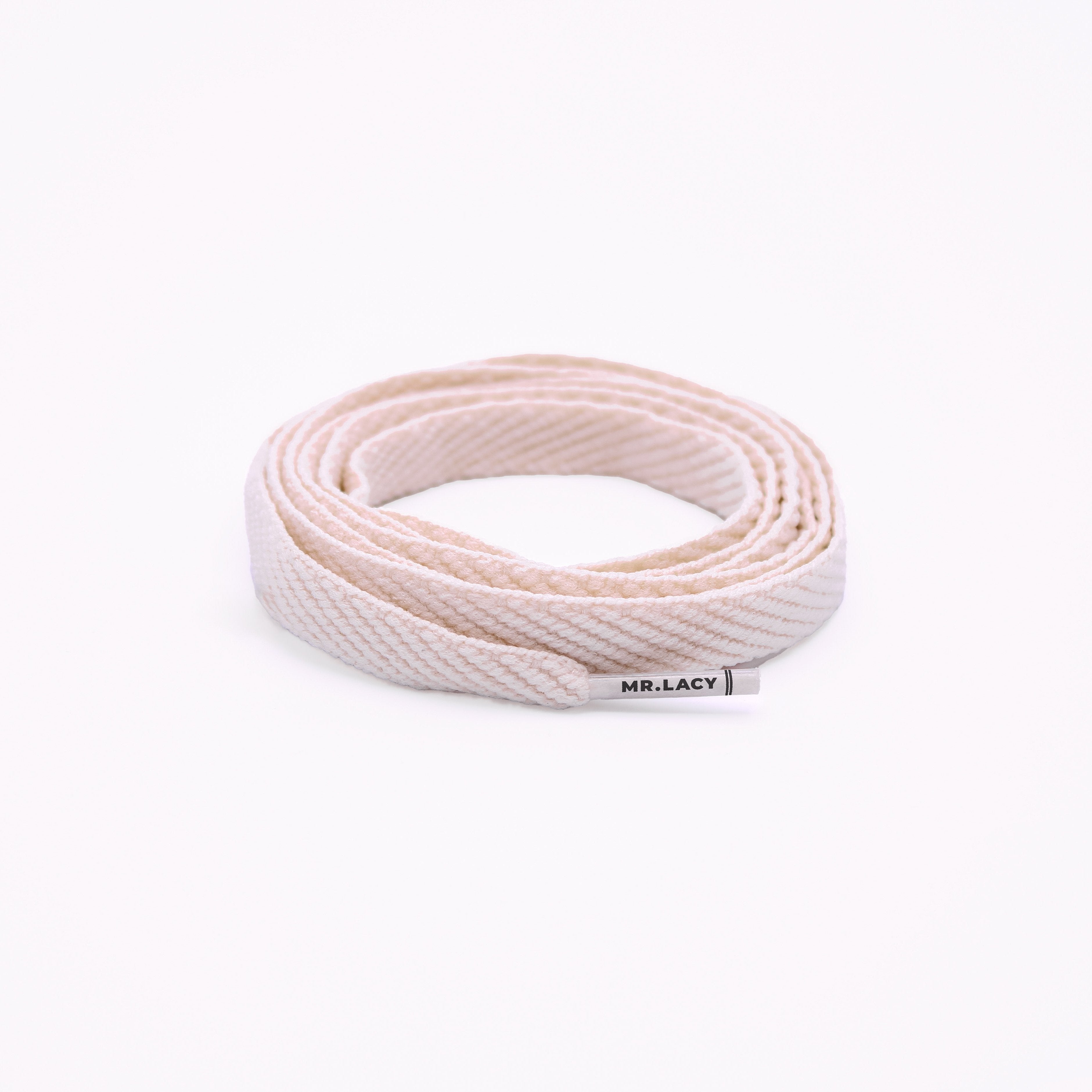 Flatties Shoelaces · Cream
