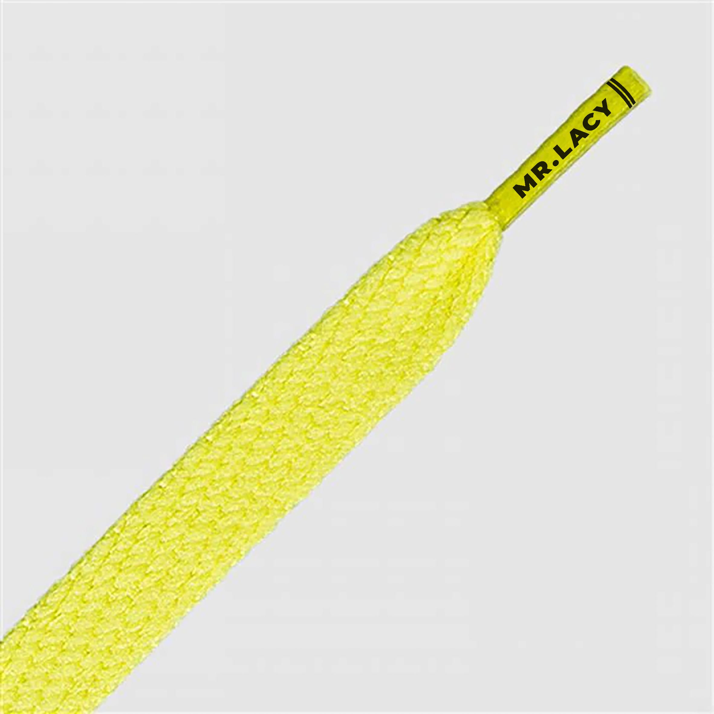 Flatties Shoelaces · Mid Yellow