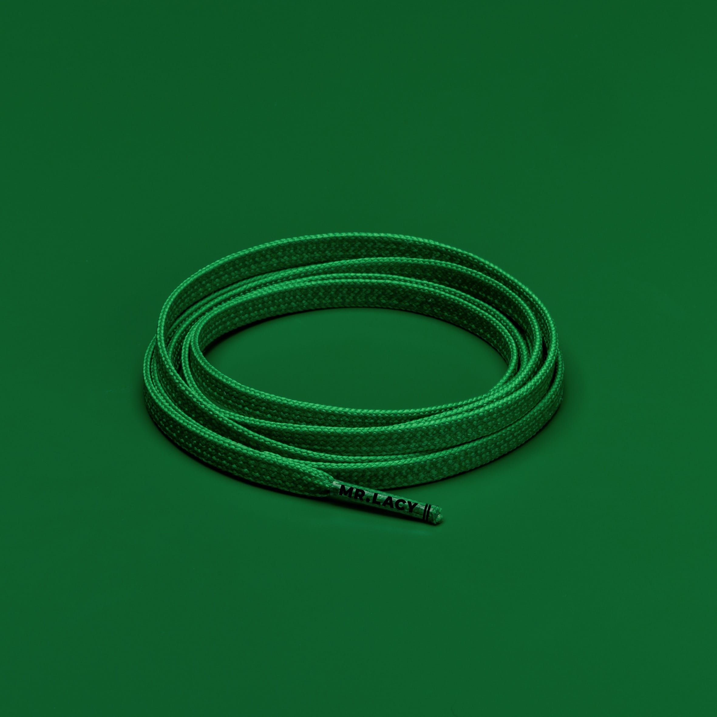 Goalies Football Boot Laces · Kelly Green