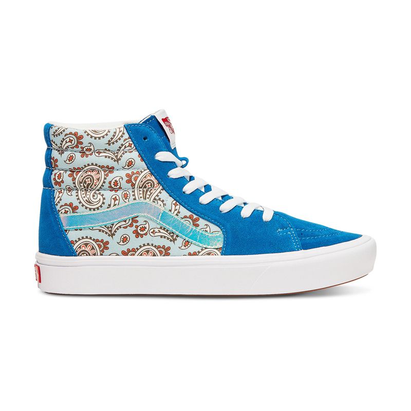 Customs Pastel Paisley ComfyCush Sk8-Hi