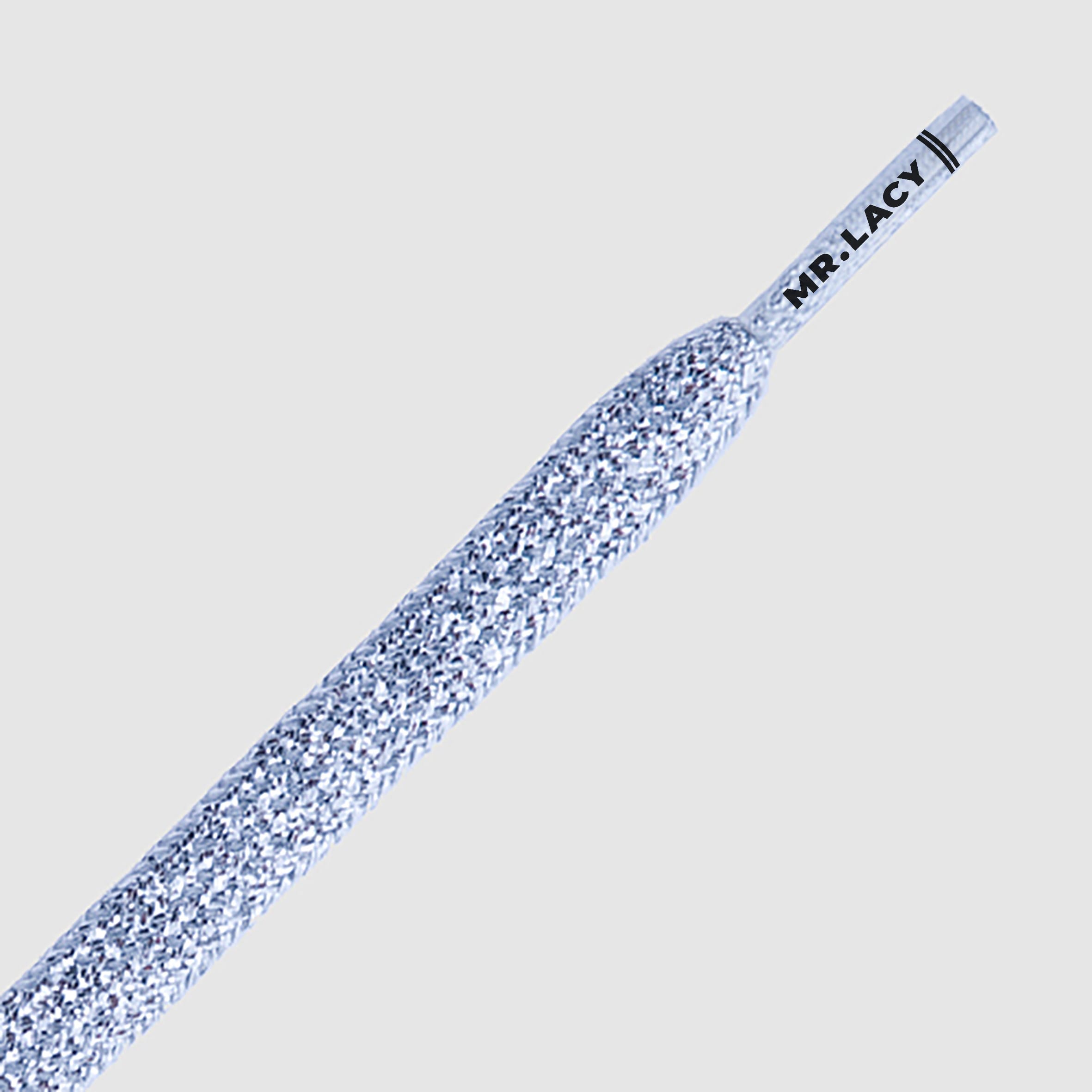 Flatties Shoelaces · Silver