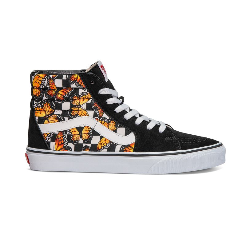 Customs Butterfly Checkerboard Sk8-Hi