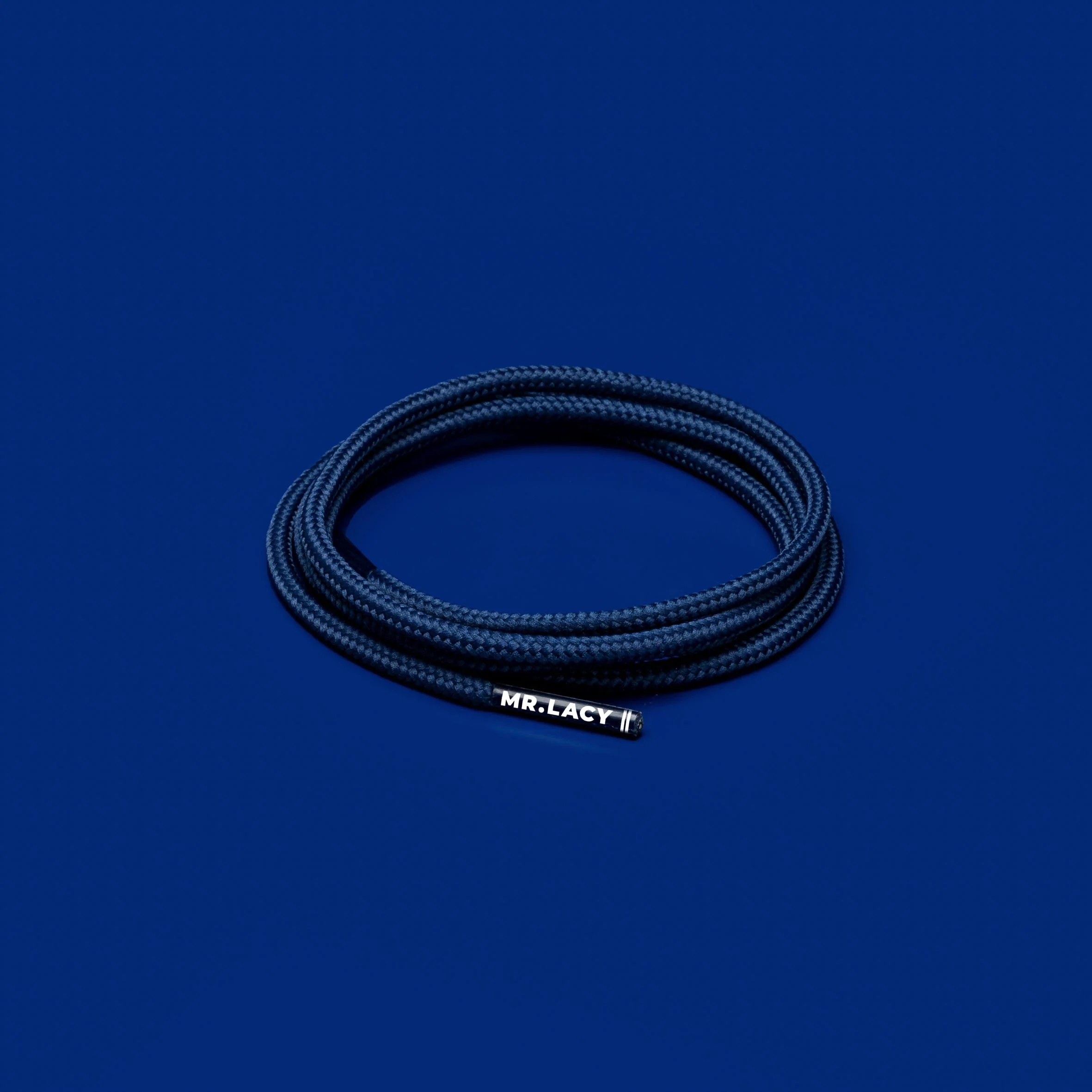 Runnies Round Shoelaces · Navy