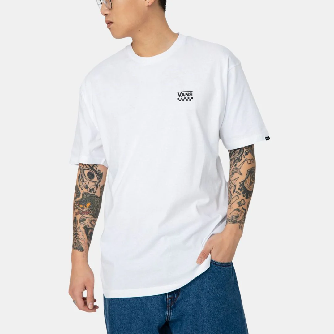 Vans Left Chest Logo II T-Shirt White