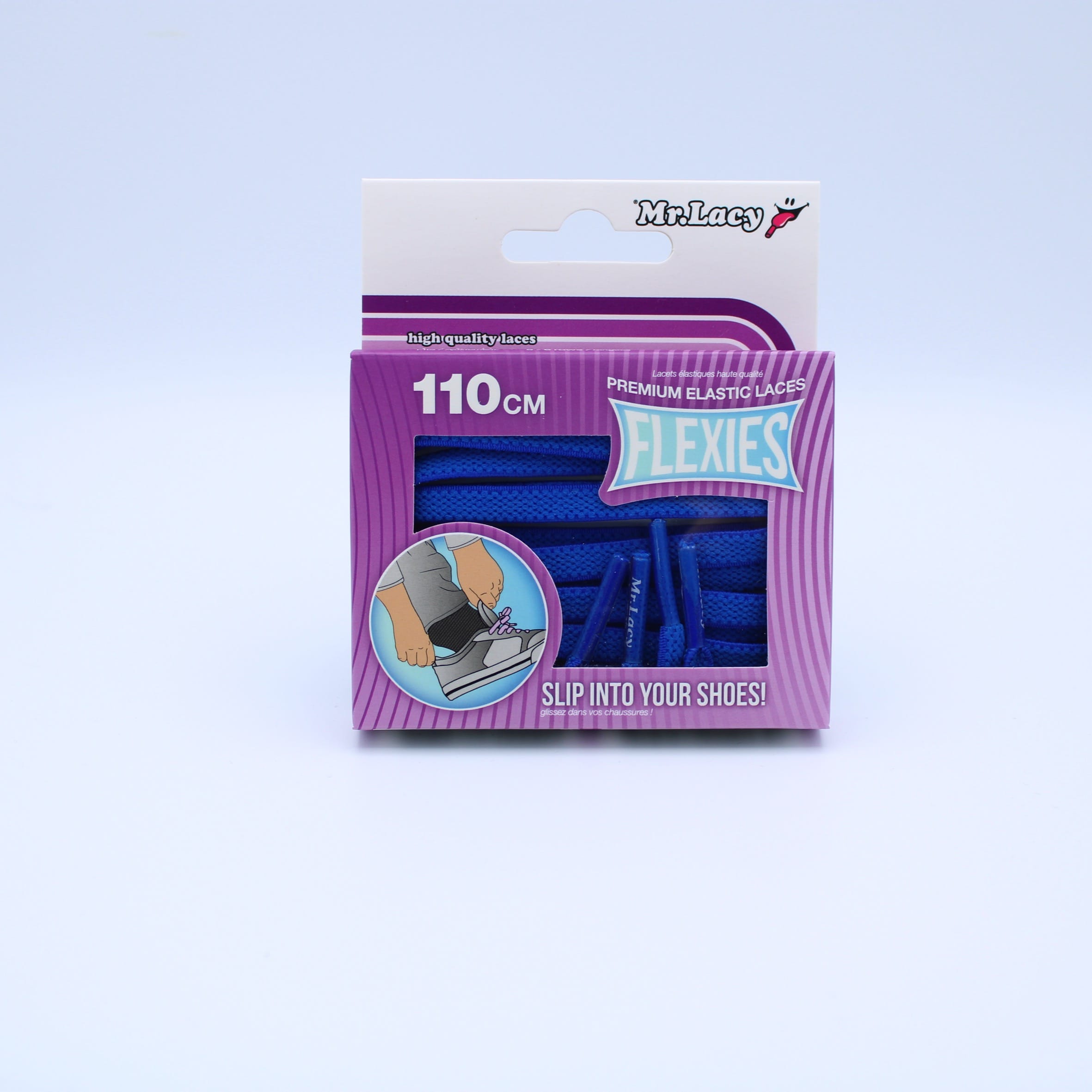 Flexies Shoelaces · Royal Blue