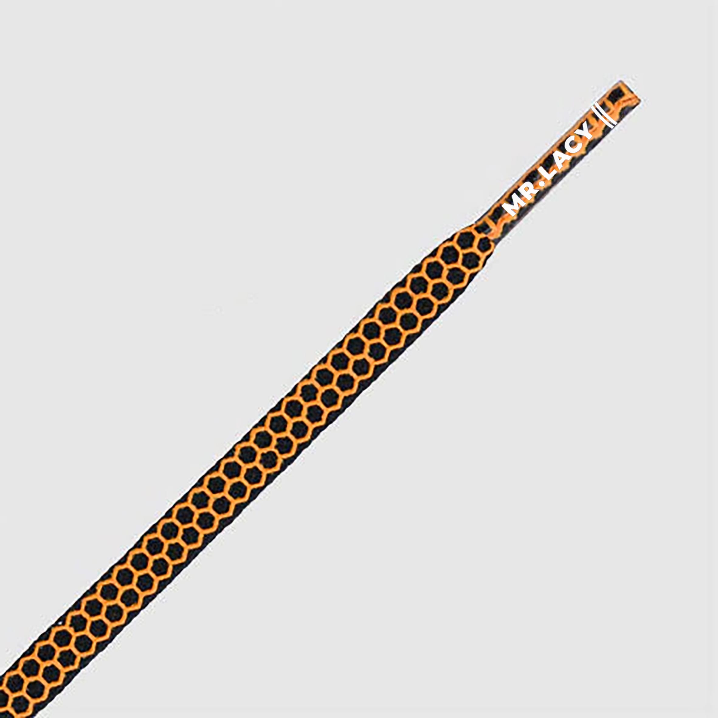 Goalies Football Boot Laces · Black/Bright Orange