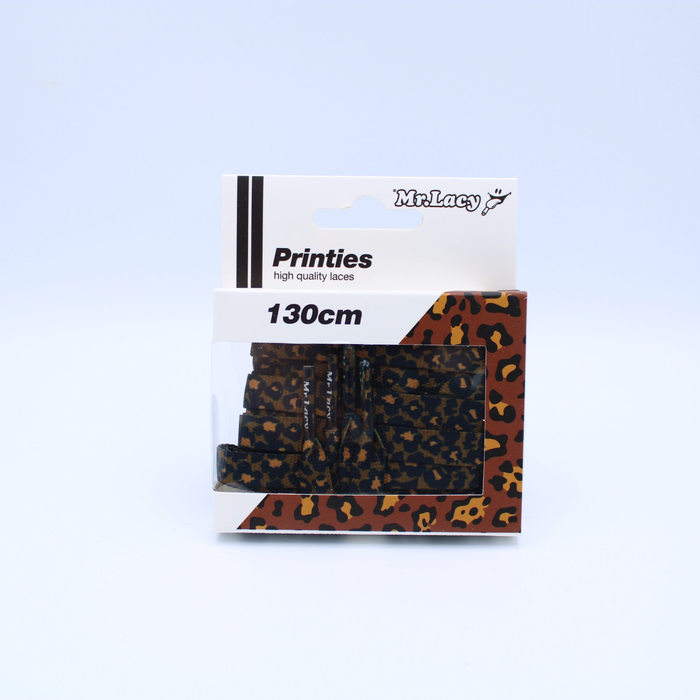 Printies Shoelaces · Leopard Brown