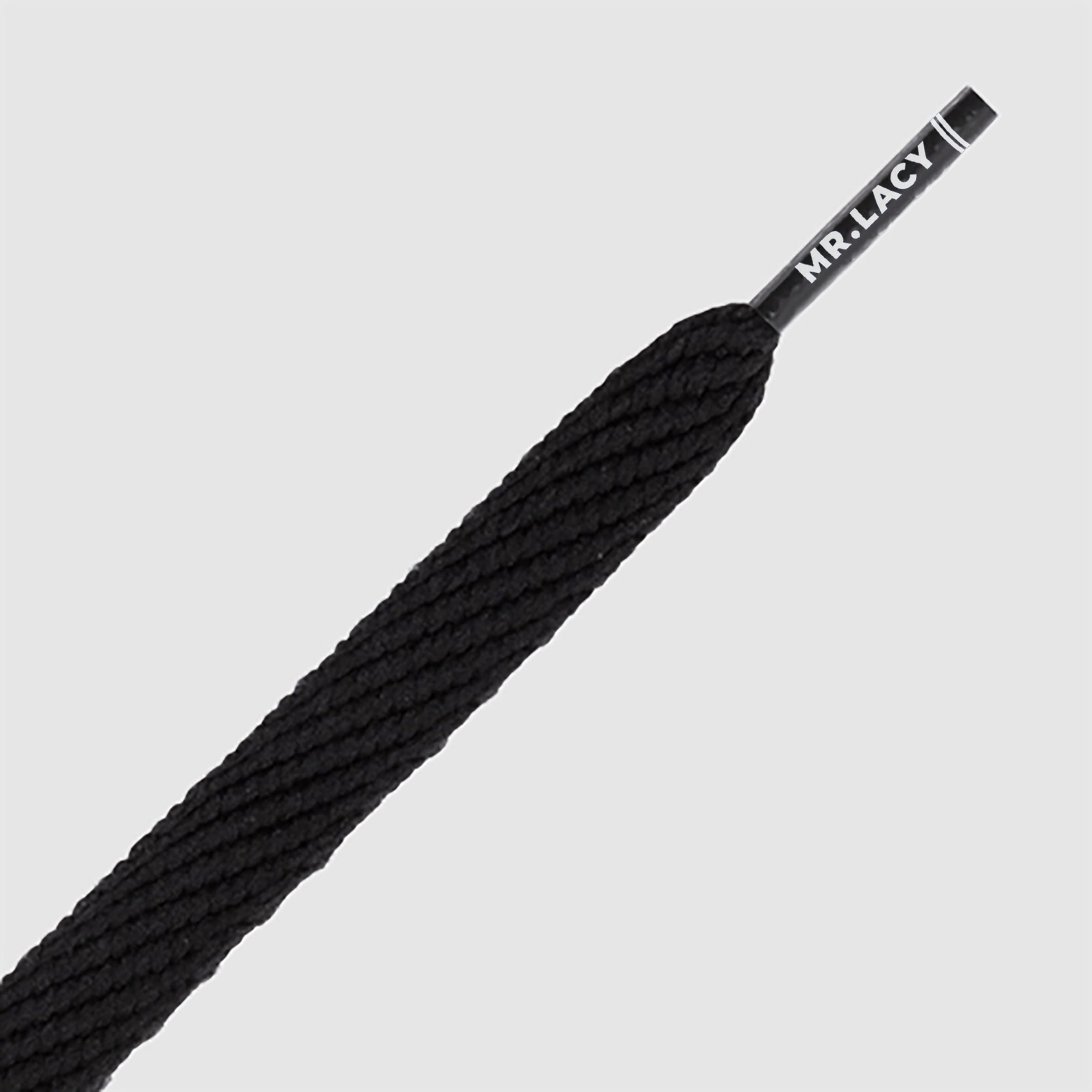 Flatties Shoelaces · Black