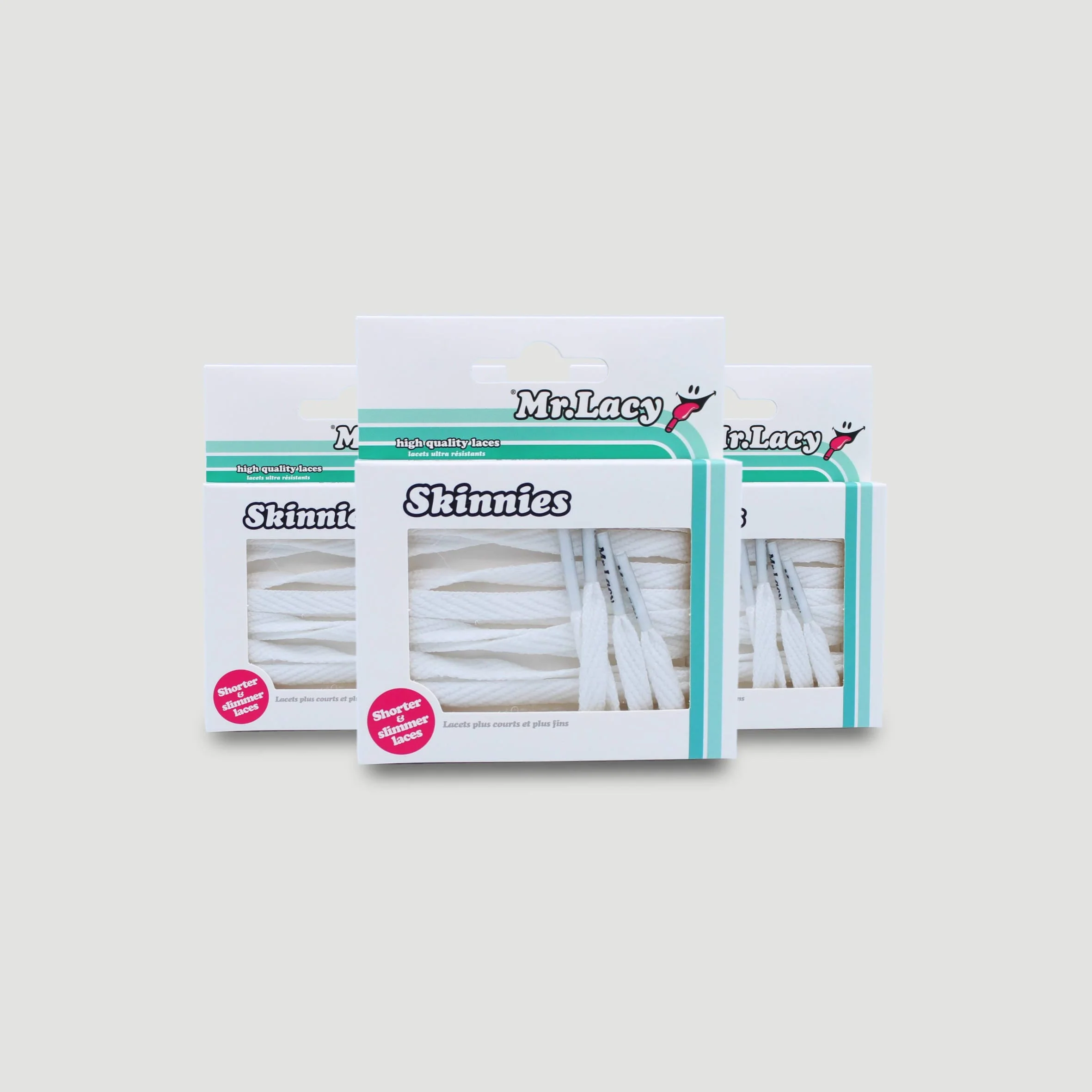 Skinnies Shoelaces · White