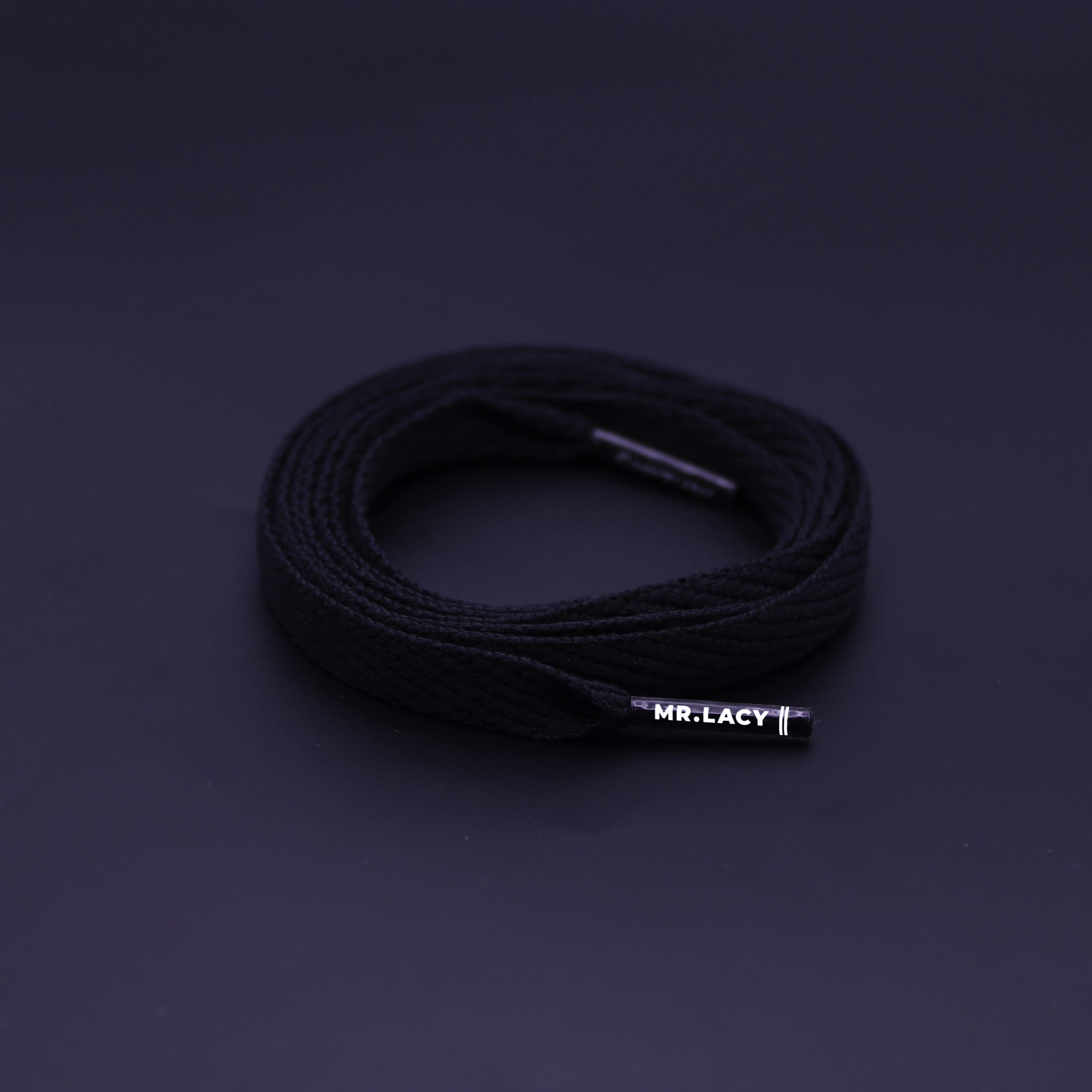 Flatties Shoelaces · Black