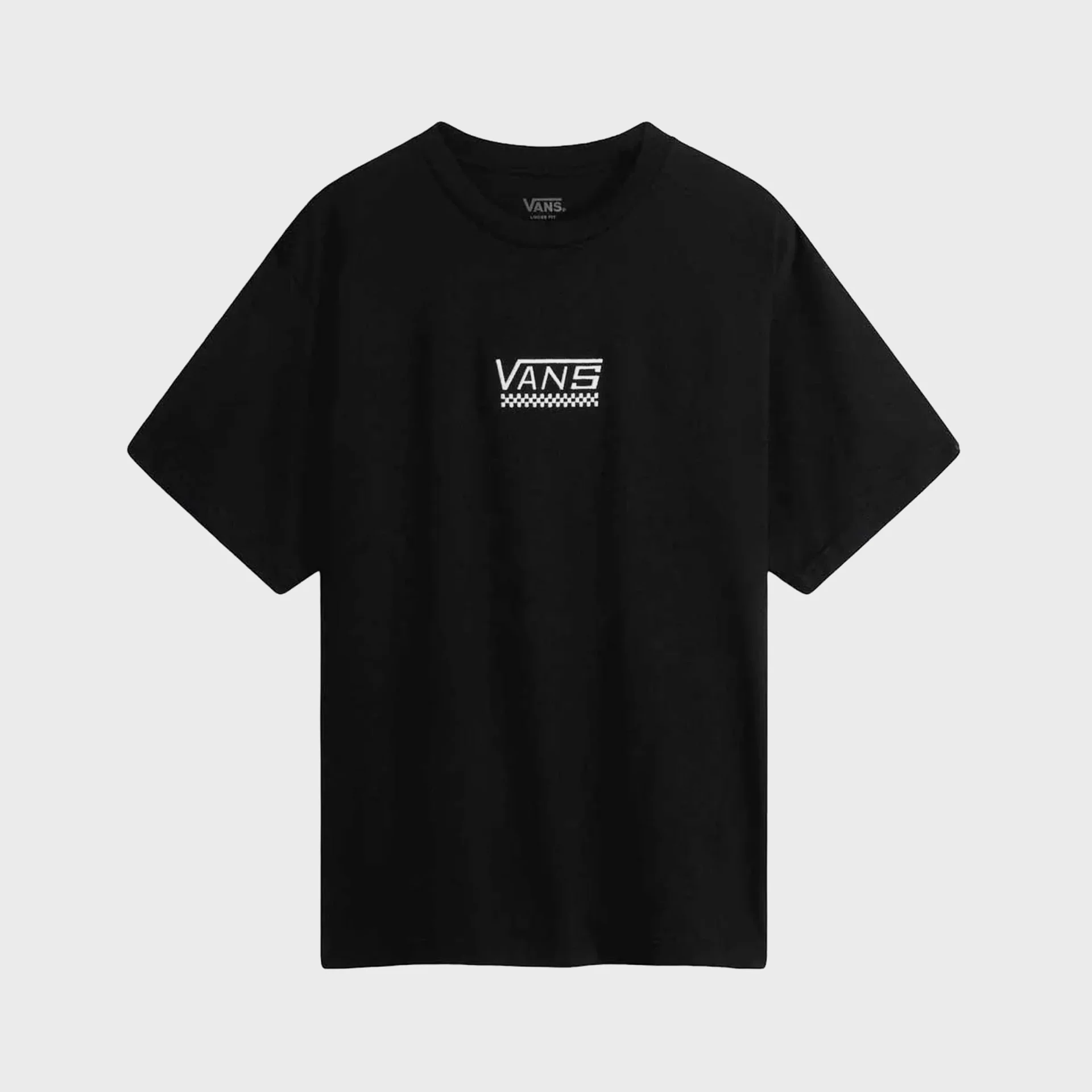 Vans Mens V Check Loose T-Shirt - Black