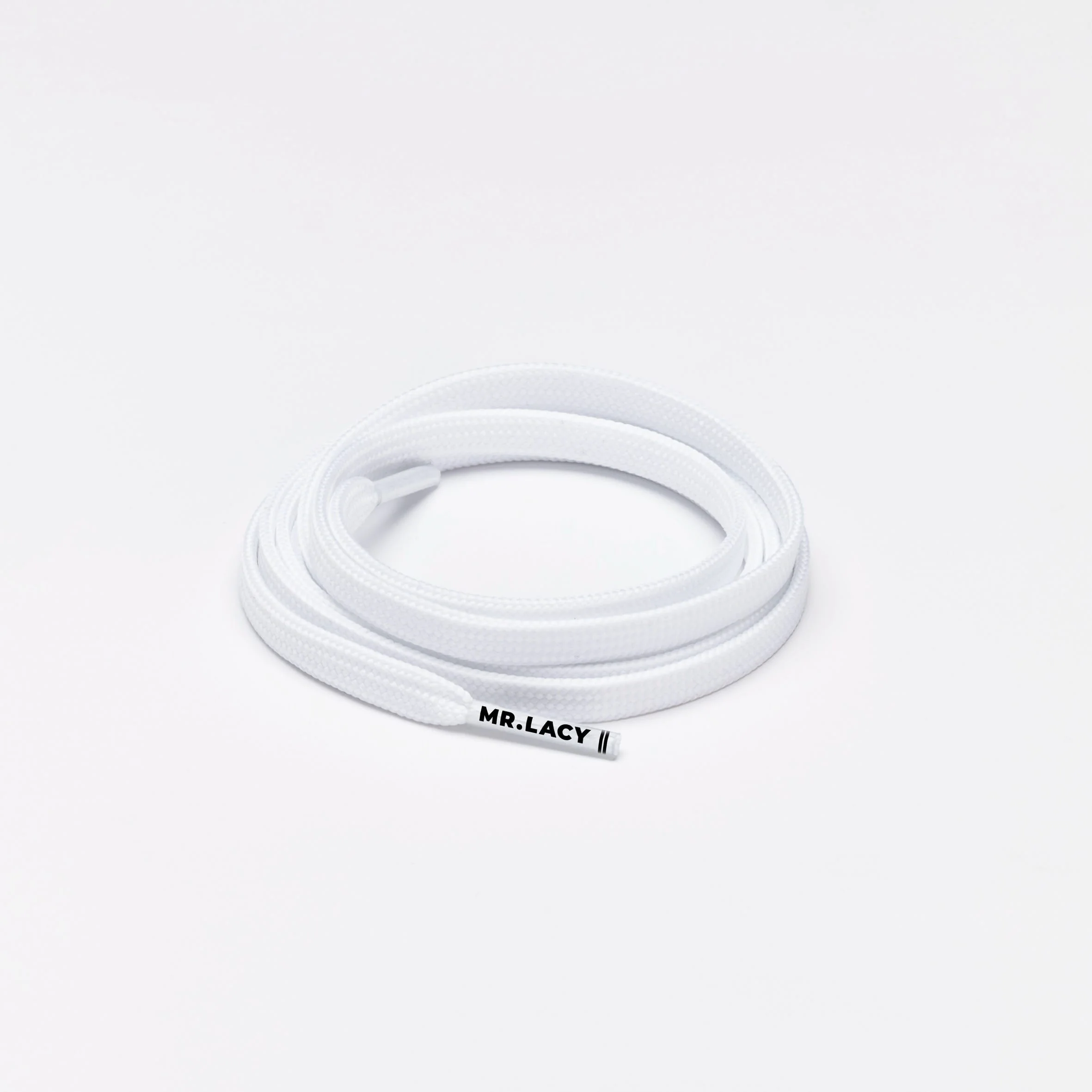 Runnies Flat Shoelaces · White