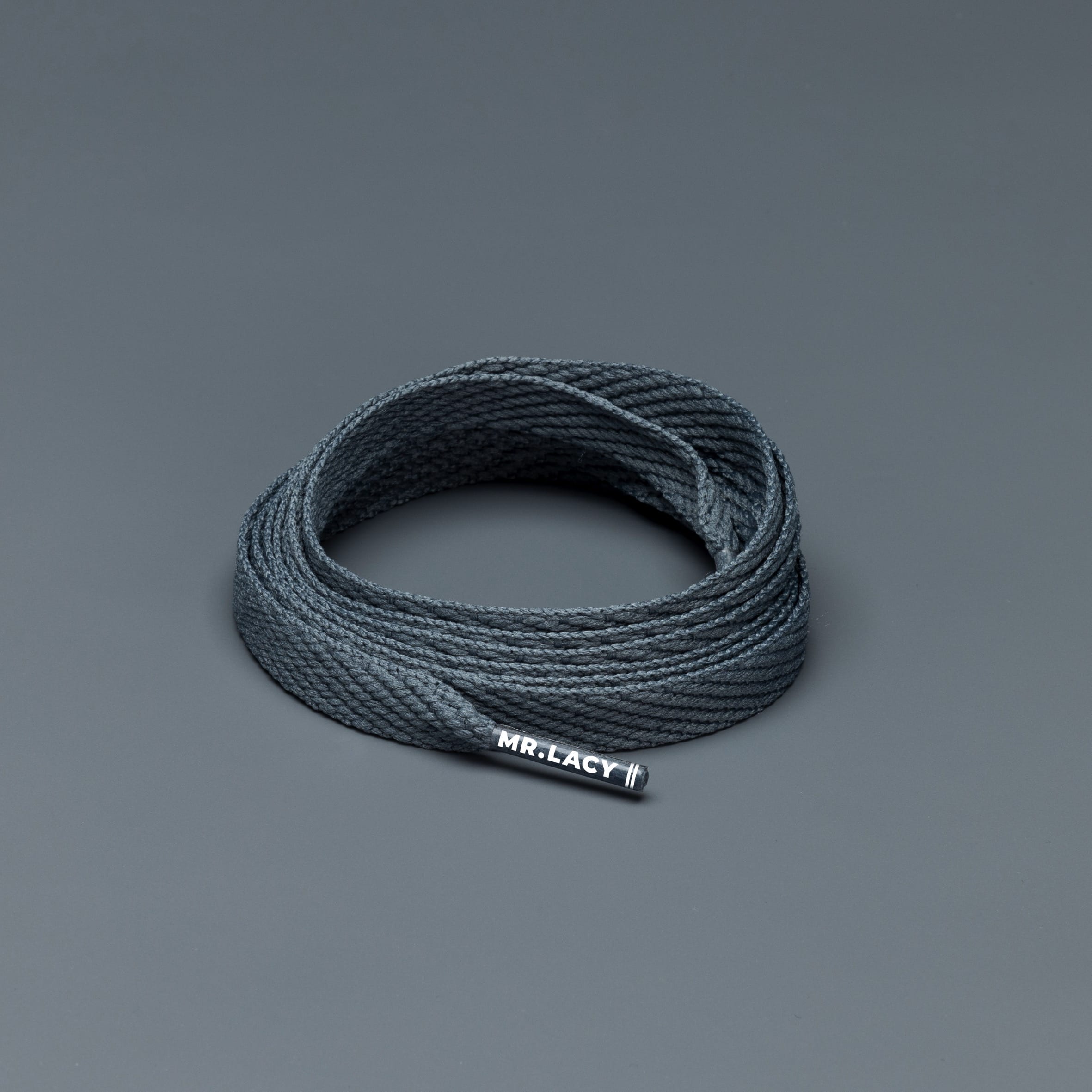 Flatties Shoelaces · Dark Grey