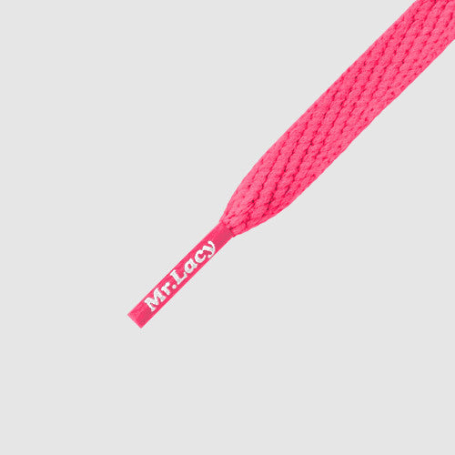 Smallies Shoelaces · Neon Pink