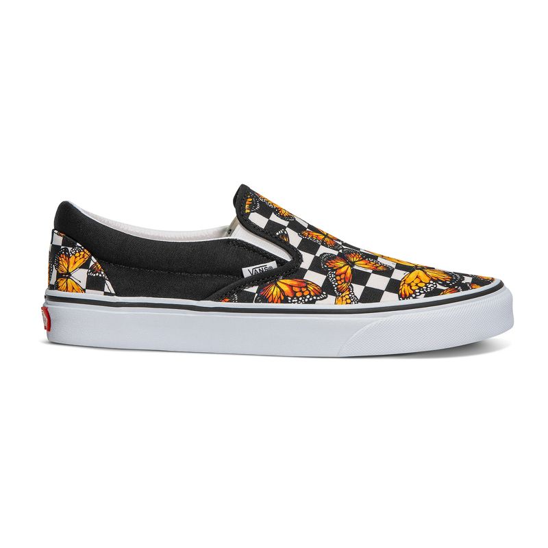 Customs Butterfly Checkerboard Slip-On
