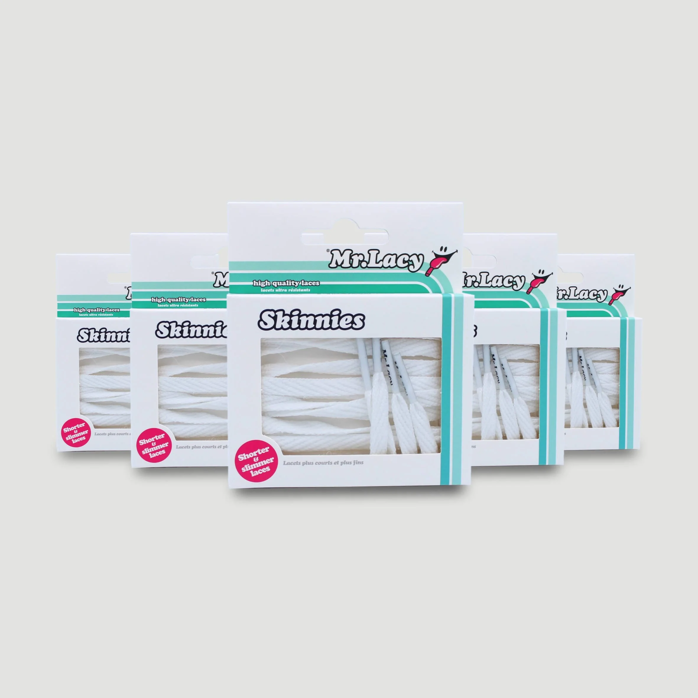 Skinnies Shoelaces · White