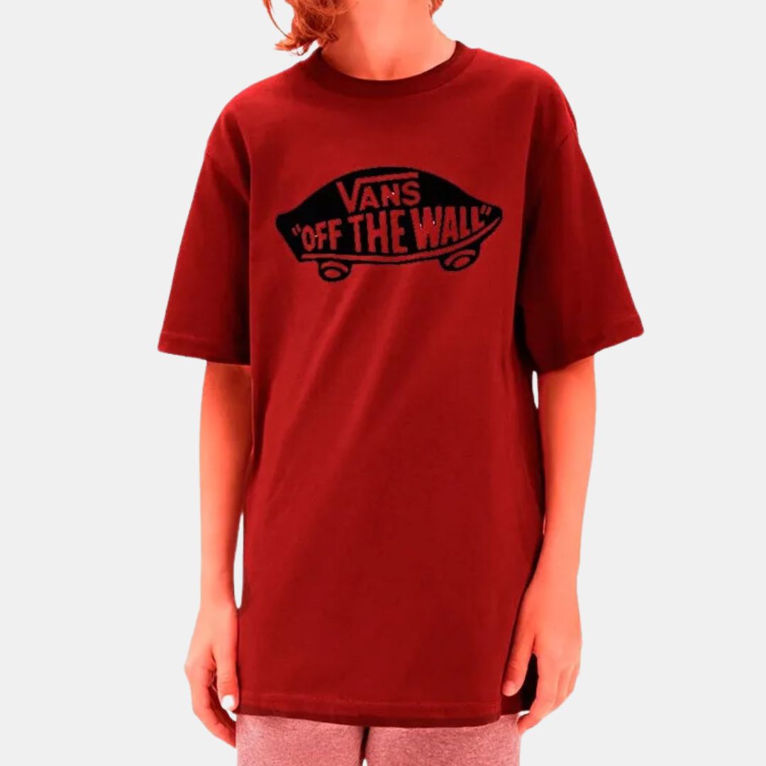 Vans Off The Wall Board T-Shirt Kid's Cardinal