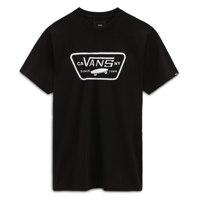 Vans Mens Full Patch T-Shirt - Black/White