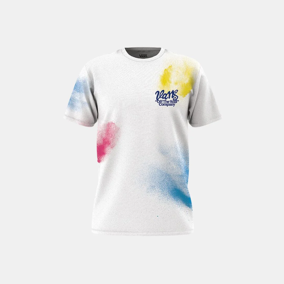 Vans Spray Type T-Shirt White