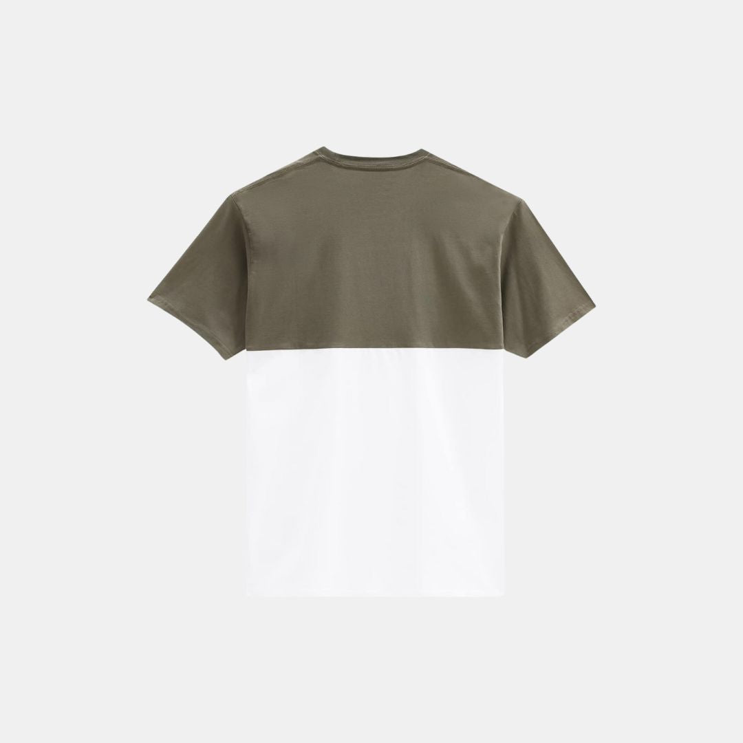 Vans Colorblock T-Shirt White & Grape Tea