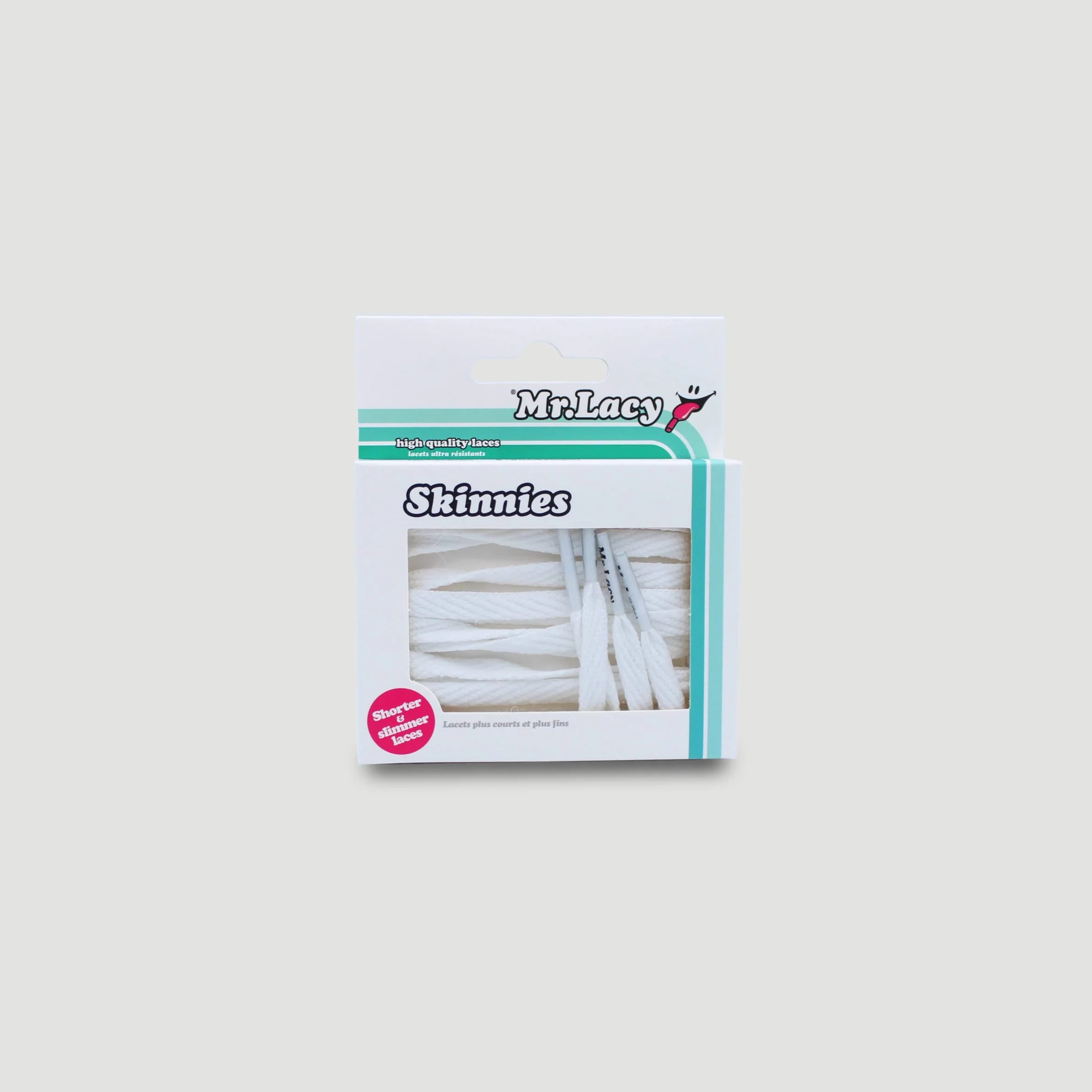 Skinnies Shoelaces · White
