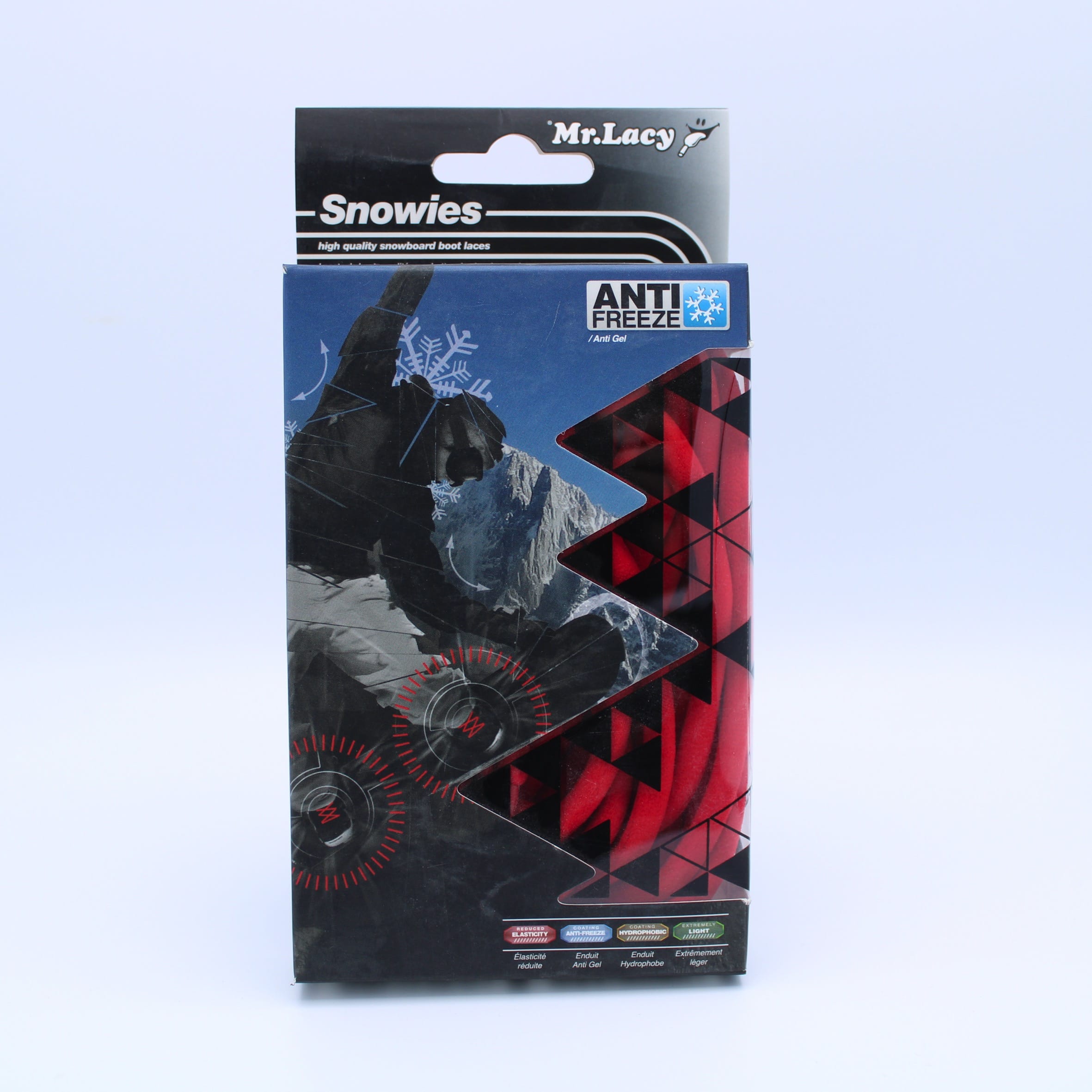 Snowies Snowboard Boot Laces · Red