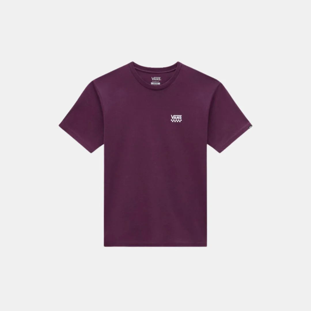 Vans Left Chest Logo II T-Shirt Blackberry Wine