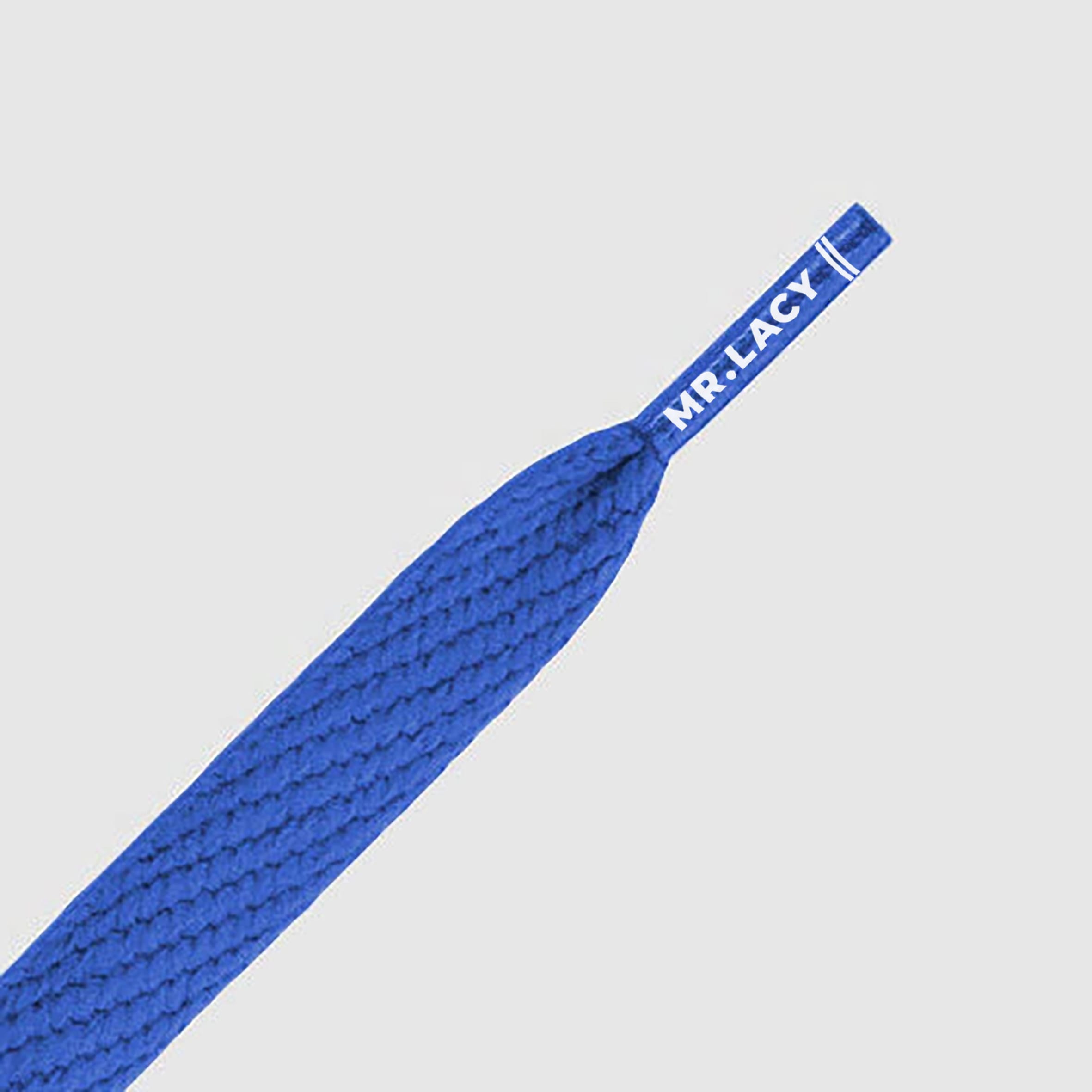 Junior Flatties Shoelaces · Royal Blue