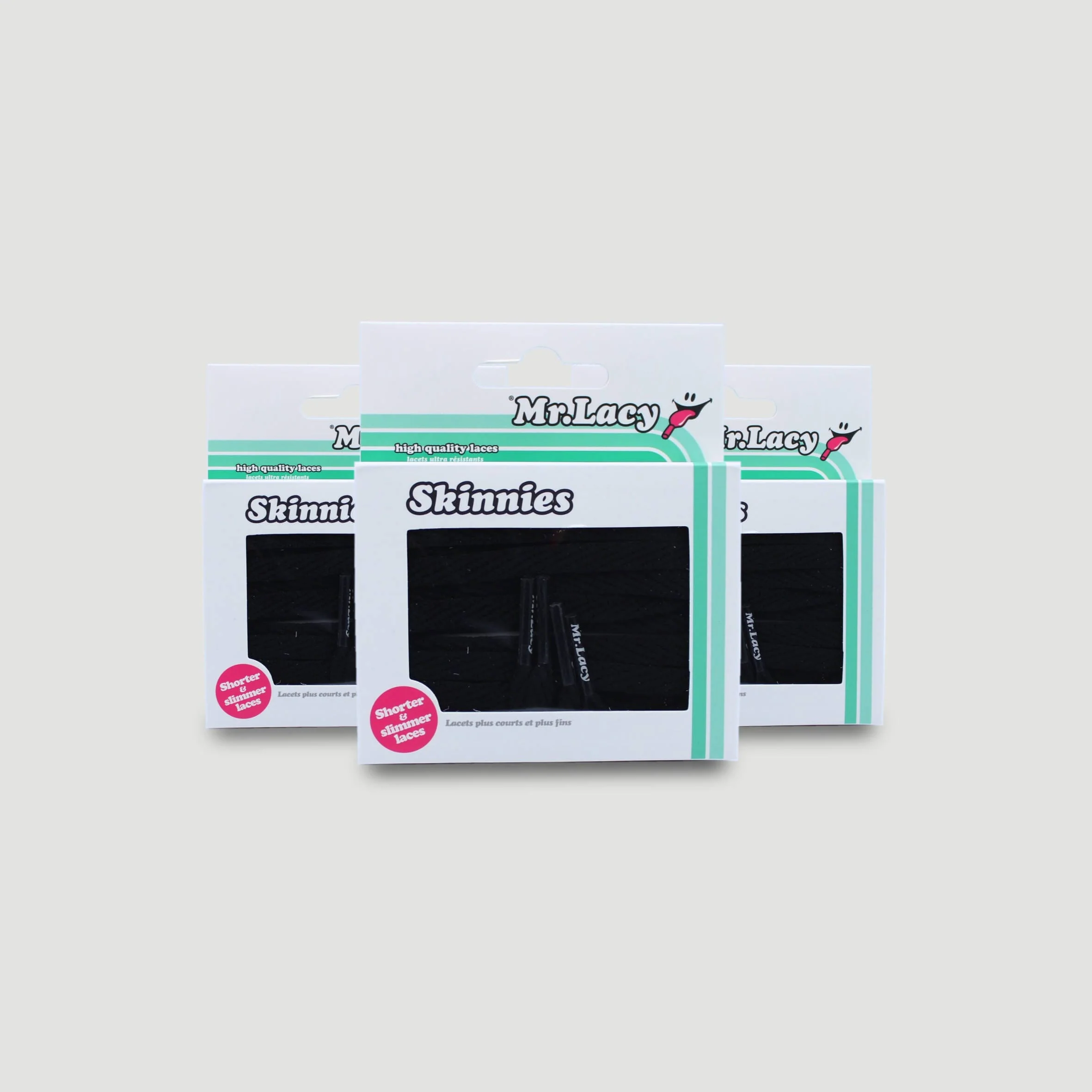 Skinnies Shoelaces · Black