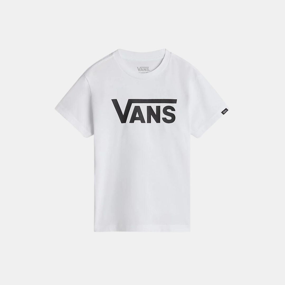 Vans Classic T-Shirt Kid's White & Black