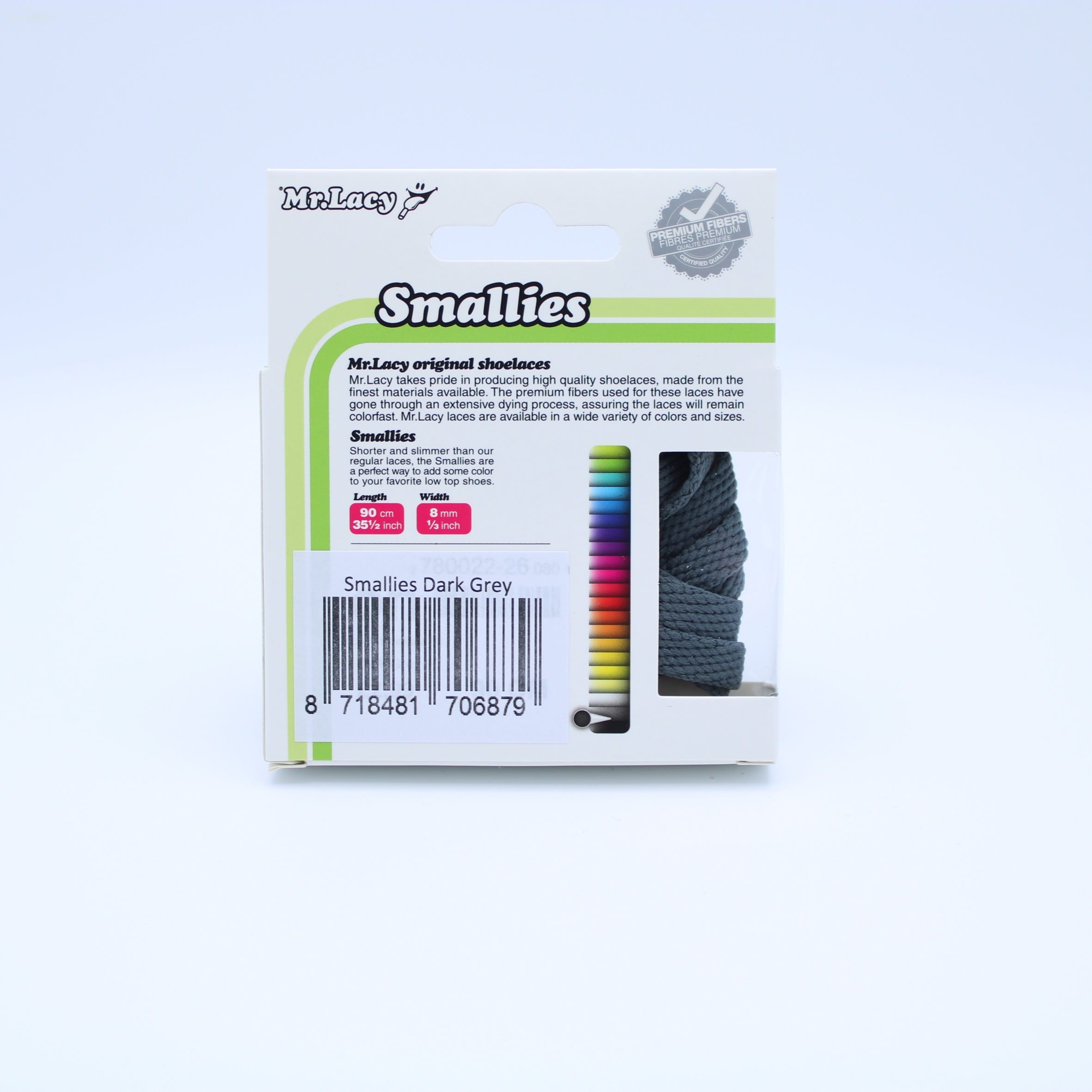 Smallies Shoelaces · Dark Grey