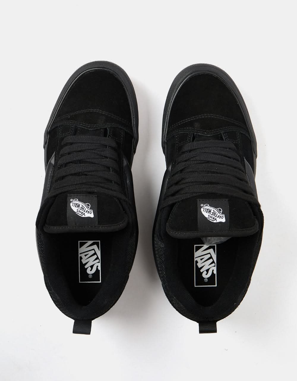 Vans Knu Skool Skate Shoes - Black/Black