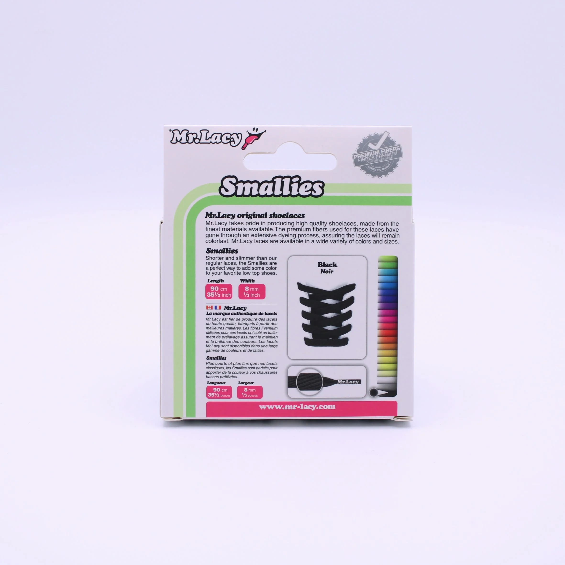 Smallies Shoelaces · Black