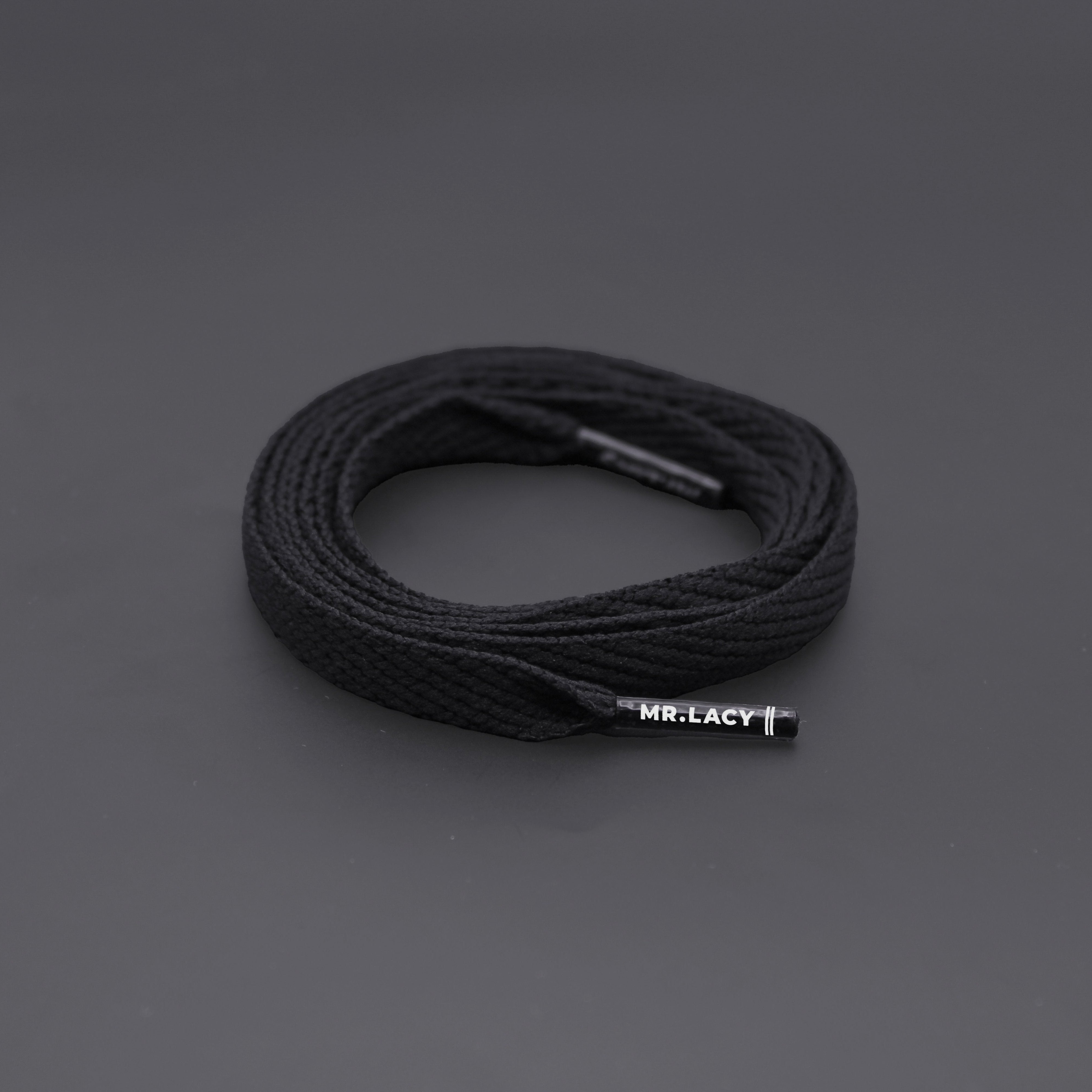Flatties Shoelaces · Black