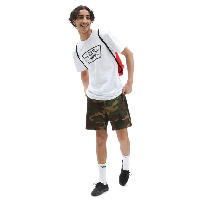 Vans Mens Full Patch T-Shirt - White