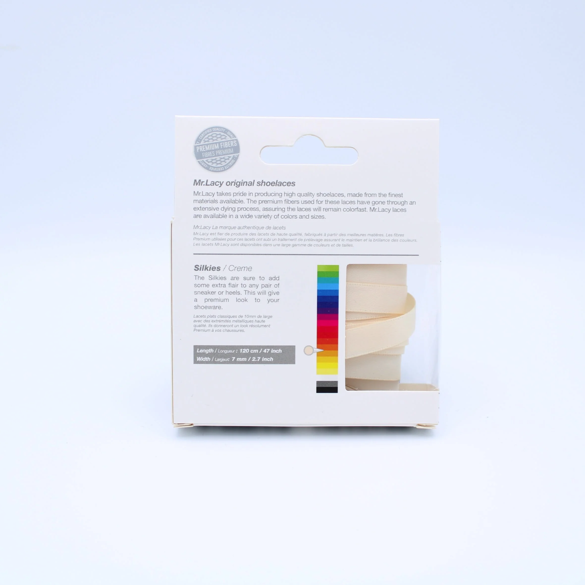 Silkies Shoelaces · Cream