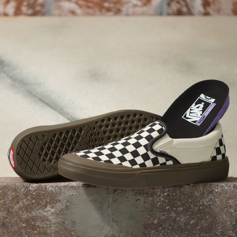 Checkerboard BMX Slip-On