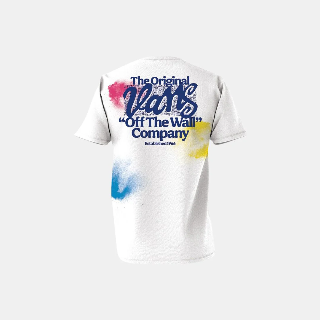 Vans Spray Type T-Shirt White