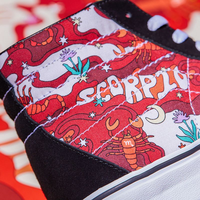 Customs Colorful Zodiac Scorpio Sk8-Hi