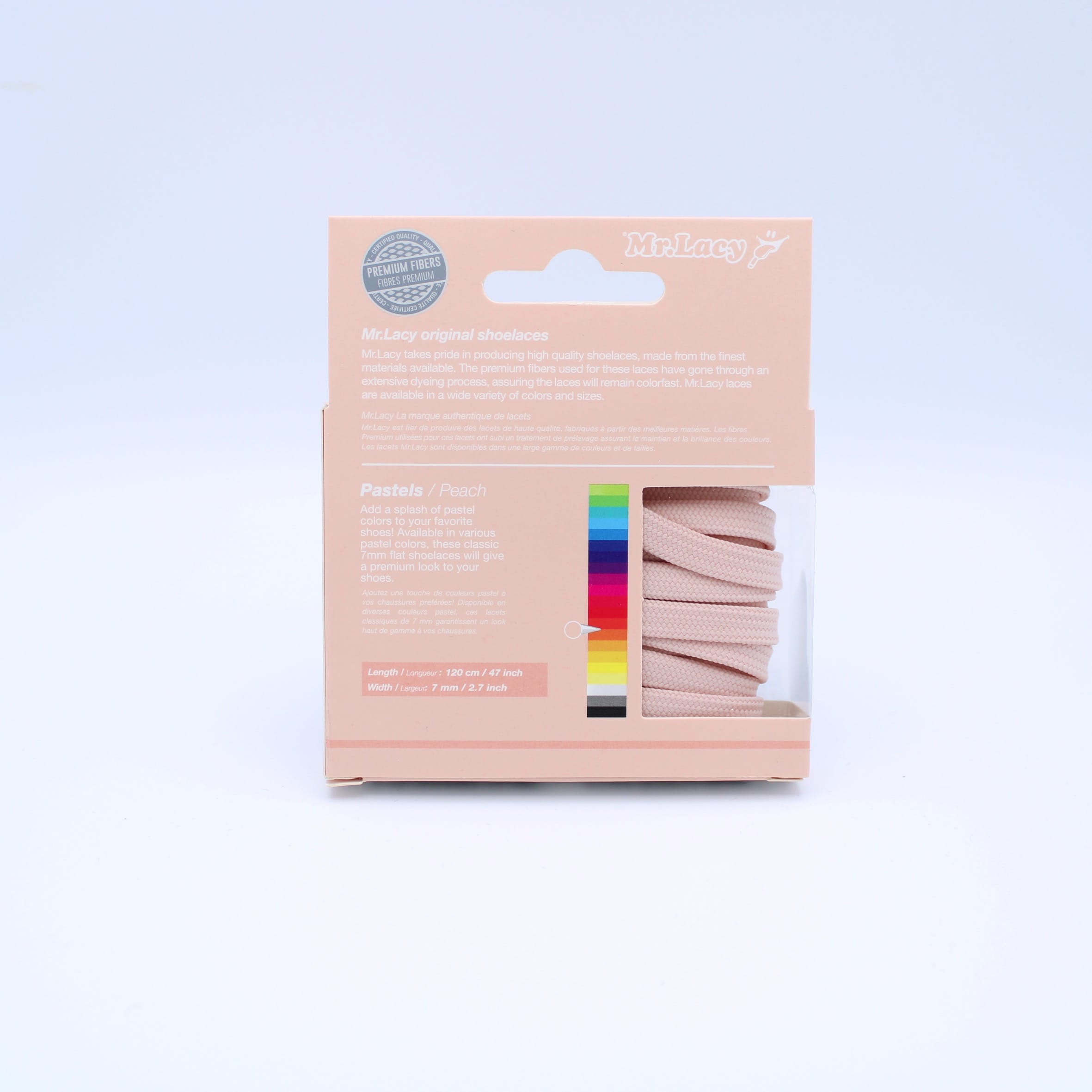 Pastels Shoelaces · Peach