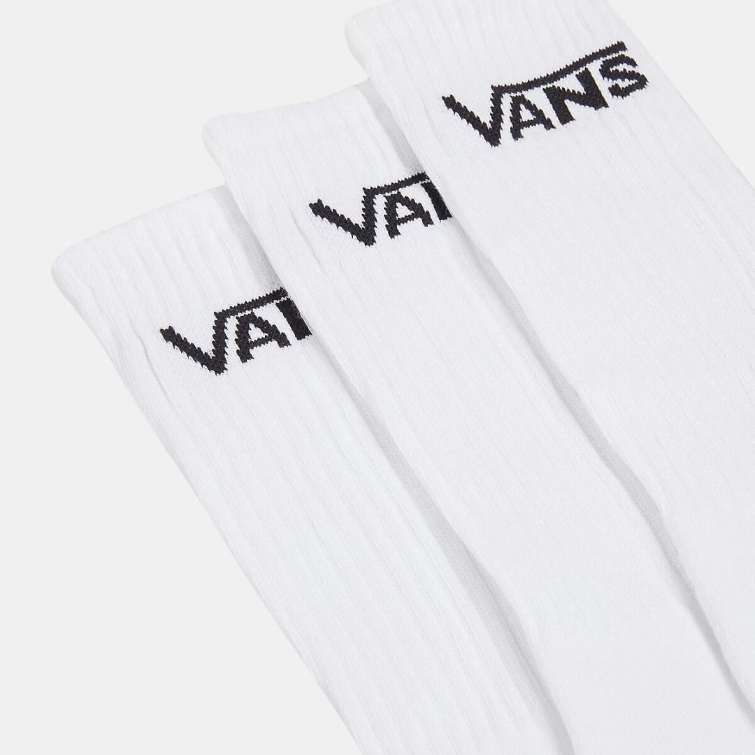 Vans Classic Half Crew High Socks White