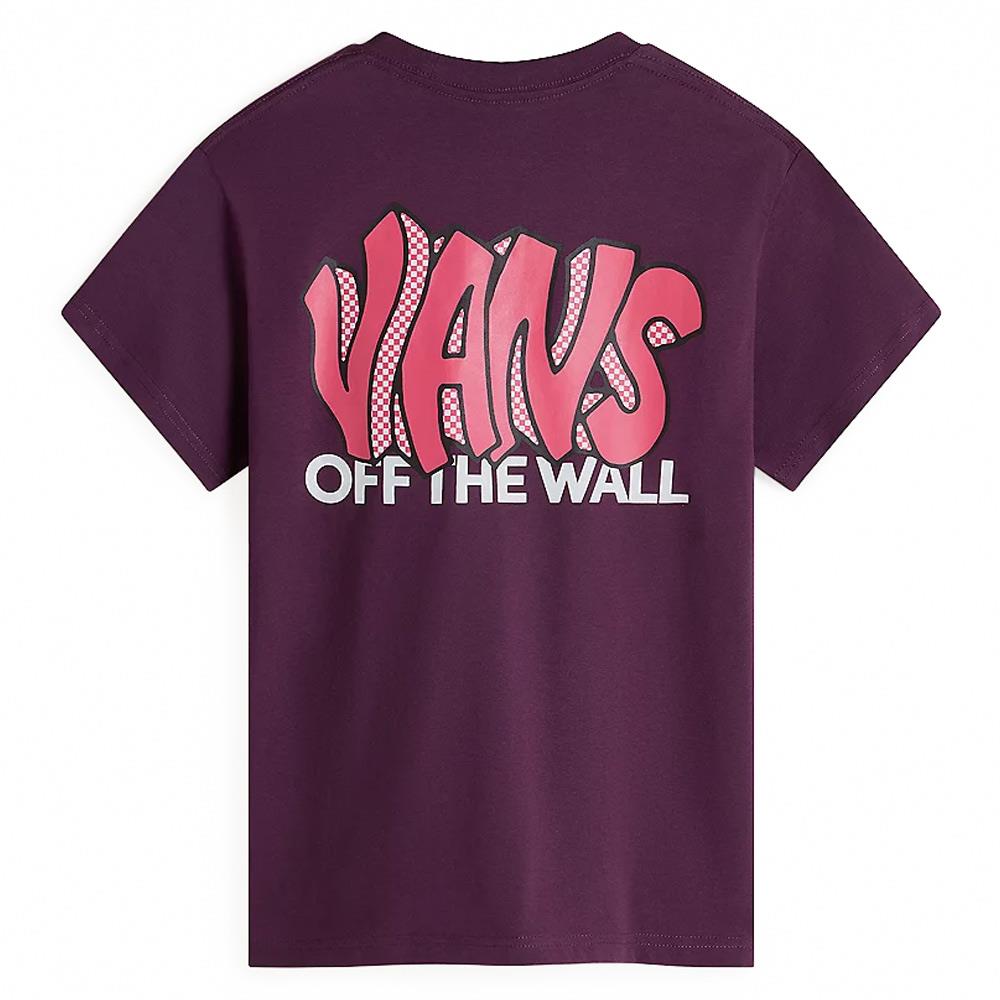 Vans Kids Tag T-shirt - Blackberry Wine