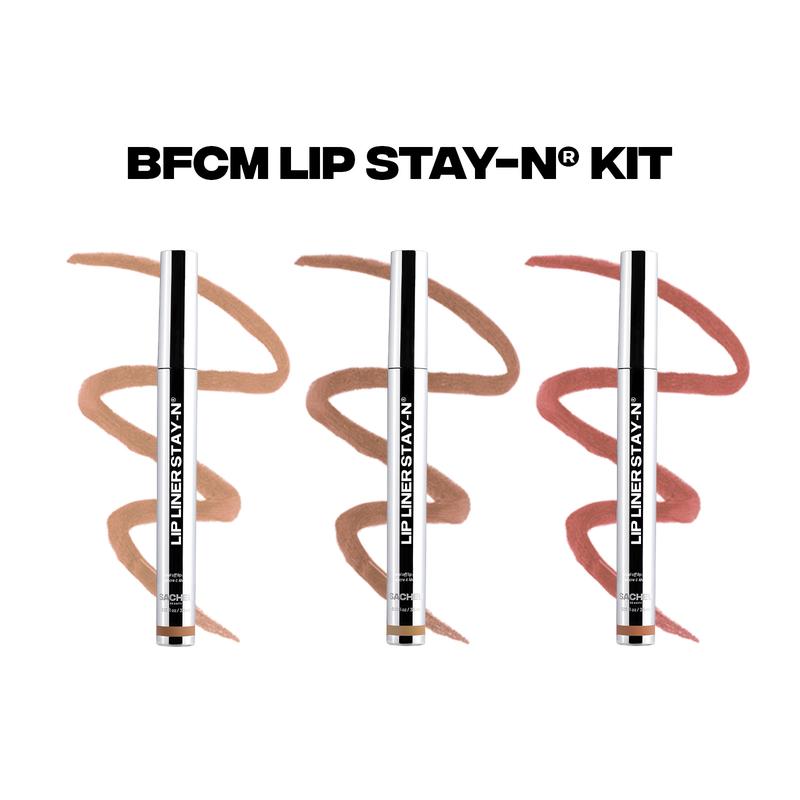 [Black Friday Exclusive]SACHEU Lip Liner STAY-N Bundle - Peel-Off Lip Stain