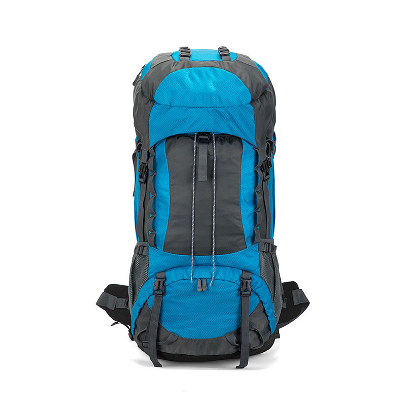Outdoor-Rucksack 70L – Hellblau